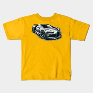 Bugatti Chiron Kids T-Shirt